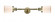 Bell - 2 Light - 5 inch - Antique Brass - Adjustable Bath Vanity Light (3442|208L-AB-G51)