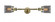 Bell - 2 Light - 5 inch - Antique Brass - Adjustable Bath Vanity Light (3442|208L-AB-G53-LED)
