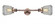 Chatham - 2 Light - 7 inch - Antique Copper - Adjustable Bath Vanity Light (3442|208L-AC-G142)