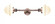 Oxford - 2 Light - 8 inch - Antique Copper - Adjustable Bath Vanity Light (3442|208L-AC-G531-LED)