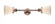 Cone - 2 Light - 6 inch - Antique Copper - Adjustable Bath Vanity Light (3442|208L-AC-G61-LED)