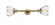 Fulton - 2 Light - 7 inch - Brushed Brass - Adjustable Bath Vanity Light (3442|208L-BB-G172)