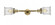 Canton - 2 Light - 6 inch - Brushed Brass - Adjustable Bath Vanity Light (3442|208L-BB-G184-LED)