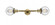 Beacon - 2 Light - 6 inch - Brushed Brass - Adjustable Bath Vanity Light (3442|208L-BB-G204-6-LED)