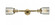 Bell - 2 Light - 5 inch - Brushed Brass - Adjustable Bath Vanity Light (3442|208L-BB-G58-LED)