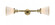 Cone - 2 Light - 6 inch - Brushed Brass - Adjustable Bath Vanity Light (3442|208L-BB-G61)