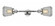 Chatham - 2 Light - 7 inch - Polished Chrome - Adjustable Bath Vanity Light (3442|208L-PC-G142)