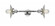 Halophane - 2 Light - 9 inch - Polished Chrome - Adjustable Bath Vanity Light (3442|208L-PC-G2-LED)