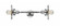 Railroad - 2 Light - 8 inch - Polished Chrome - Adjustable Bath Vanity Light (3442|208L-PC-M7-LED)