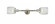 Colton - 2 Light - 6 inch - Brushed Satin Nickel - Adjustable Bath Vanity Light (3442|208L-SN-G302-LED)