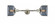 Bell - 2 Light - 8 inch - Brushed Satin Nickel - Adjustable Bath Vanity Light (3442|208L-SN-G73-LED)