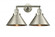 Briarcliff - 2 Light - 19 inch - Brushed Satin Nickel - Adjustable Bath Vanity Light (3442|208-SN-M10-SN-LED)