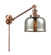 Bell - 1 Light - 8 inch - Antique Copper - Swing Arm (3442|237-AC-G78)