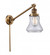 Bellmont - 1 Light - 8 inch - Brushed Brass -Adjustable Swing Arm (3442|237-BB-G192)