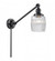 Colton - 1 Light - 8 inch - Matte Black -Adjustable Swing Arm (3442|237-BK-G302)