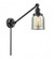 Bell - 1 Light - 8 inch - Matte Black -Adjustable Swing Arm (3442|237-BK-G58)