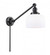 Bell - 1 Light - 8 inch - Matte Black -Adjustable Swing Arm (3442|237-BK-G71)