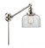 Bell - 1 Light - 8 inch - Polished Nickel -Adjustable Swing Arm (3442|237-PN-G72)