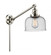 Bell - 1 Light - 8 inch - Polished Nickel -Adjustable Swing Arm (3442|237-PN-G74)