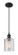Cobbleskill - 1 Light - 5 inch - Matte Black - Cord hung - Mini Pendant (3442|516-1P-BK-G112)