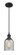 Caledonia - 1 Light - 5 inch - Matte Black - Cord hung - Mini Pendant (3442|516-1P-BK-G257-LED)