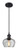 Fenton - 1 Light - 7 inch - Matte Black - Cord hung - Mini Pendant (3442|516-1P-BK-G92)