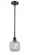 Belfast - 1 Light - 6 inch - Matte Black - Mini Pendant (3442|516-1S-BK-G105)