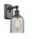 Caledonia - 1 Light - 5 inch - Matte Black - Sconce (3442|516-1W-BK-G257-LED)