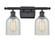 Caledonia - 2 Light - 15 inch - Matte Black - Bath Vanity Light (3442|516-2W-BK-G2511-LED)