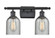 Caledonia - 2 Light - 15 inch - Matte Black - Bath Vanity Light (3442|516-2W-BK-G257)