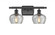 Fenton - 2 Light - 17 inch - Matte Black - Bath Vanity Light (3442|516-2W-BK-G92-LED)