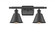 Smithfield - 2 Light - 17 inch - Matte Black - Bath Vanity Light (3442|516-2W-BK-M8-LED)