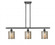 Cobbleskill - 3 Light - 36 inch - Matte Black - Cord hung - Island Light (3442|516-3I-BK-G116)