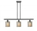 Cobbleskill - 3 Light - 36 inch - Matte Black - Stem hung - Island Light (3442|516-3I-BK-G116-LED)