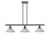 Orwell - 3 Light - 36 inch - Matte Black - Cord hung - Island Light (3442|516-3I-BK-G132)