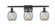 Belfast - 3 Light - 26 inch - Matte Black - Bath Vanity Light (3442|516-3W-BK-G104)