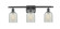 Caledonia - 3 Light - 25 inch - Matte Black - Bath Vanity Light (3442|516-3W-BK-G2511-LED)