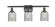 Caledonia - 3 Light - 25 inch - Matte Black - Bath Vanity Light (3442|516-3W-BK-G257)
