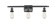 Bare Bulb - 3 Light - 26 inch - Matte Black - Bath Vanity Light (3442|516-3W-BK-LED)