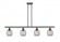 Belfast - 4 Light - 48 inch - Matte Black - Stem hung - Island Light (3442|516-4I-BK-G104)