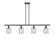 Cobbleskill - 4 Light - 48 inch - Matte Black - Stem hung - Island Light (3442|516-4I-BK-G112-LED)