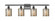 Cobbleskill - 4 Light - 35 inch - Matte Black - Bath Vanity Light (3442|516-4W-BK-G116)