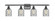 Caledonia - 4 Light - 35 inch - Matte Black - Bath Vanity Light (3442|516-4W-BK-G257-LED)