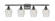 Salina - 4 Light - 36 inch - Matte Black - Bath Vanity Light (3442|516-4W-BK-G292-LED)