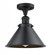 Briarcliff - 1 Light - 10 inch - Matte Black - Semi-Flush Mount (3442|517-1CH-BK-M10-BK-LED)