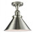 Briarcliff - 1 Light - 10 inch - Polished Nickel - Semi-Flush Mount (3442|517-1CH-PN-M10-PN)