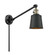 Addison - 1 Light - 8 inch - Black Antique Brass -Adjustable Swing Arm (3442|237-BAB-M9-BK)