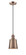 Addison - 1 Light - 5 inch - Antique Copper - Cord hung - Mini Pendant (3442|201C-AC-M9-AC-LED)