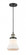 Bellmont - 1 Light - 6 inch - Black Antique Brass - Cord hung - Mini Pendant (3442|201C-BAB-G191)