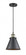 Appalachian - 1 Light - 8 inch - Black Antique Brass - Cord hung - Mini Pendant (3442|201C-BAB-M13-BK)
